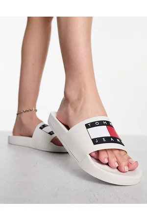 Tommy Hilfiger – Slider in mit Flaggen-Logo