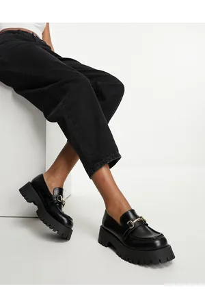 ASOS – Masterpiece – Loafer in mit dicker Sohle