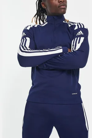 adidas Adidas Football – Squadra 21 – Sweatshirt in mit kurzem Reißverschluss