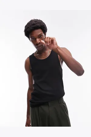 Topman – Geripptes Trägershirt in