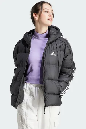 adidas Adidas – Parka in mit Kapuze mit Kunstpelzbesatz