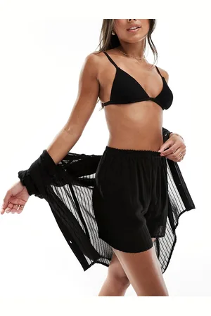 Esmée Esmee – Transparente Strand-Shorts in mit Streifen, Kombiteil