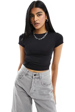 Stradivarius – STR – T-Shirt aus Polyamid in