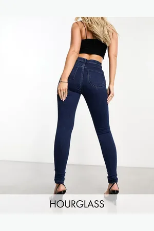 ASOS Hourglass – Skinny-Jeans in mit Push-up-Effekt