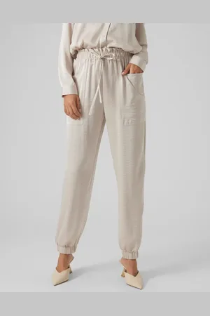 VERO MODA – Cargohose in der Farbe Liquid-Satin-Stone, Kombiteil