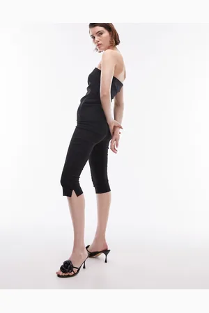 Topshop – Caprihose aus Bengaline in