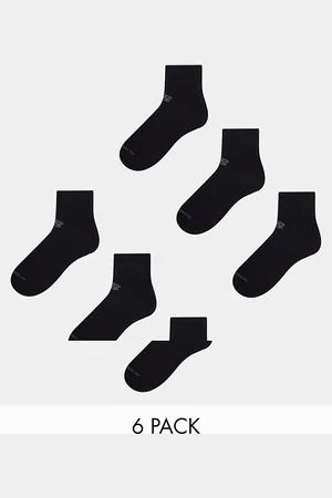 New Balance – 6er-Pack knöchelhohe Sportsocken in