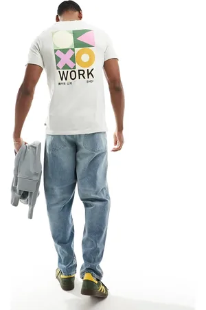 SCALPERS – Workshop – T-Shirt in Hellgrau