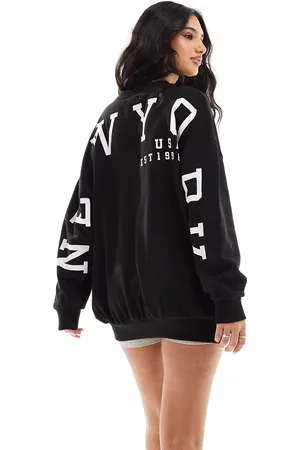Missyempire – Sweatshirt in mit „New York“-Rückenprint