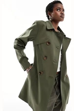 ONLY – Trenchcoat in Khaki