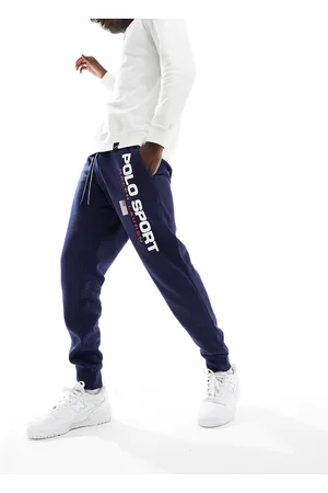 Ralph Lauren – Sport Capsule – Jogginghose in mit Bündchen und Flaggenlogo