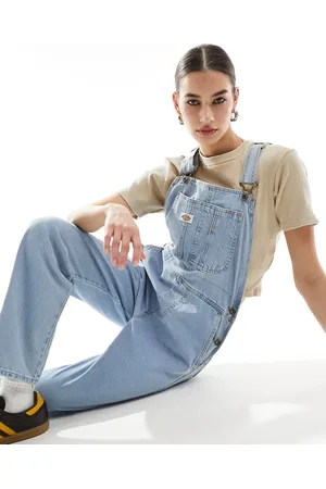 Dickies – Klassische Jeans-Latzhose in Vintage