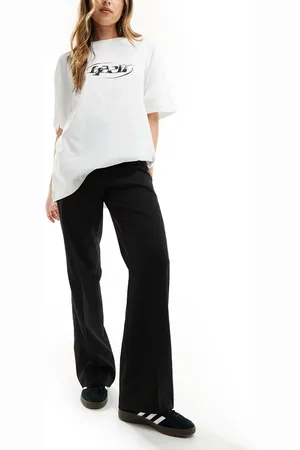 Monki – Locker geschnittene, elegante Hose in