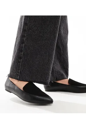 London Rebel London Rebel – Flache Halbschuhe in mit spitzer Zehenpartie und weiter Passform