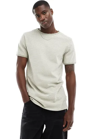 SCALPERS – Marine – T-Shirt in hellem Khaki