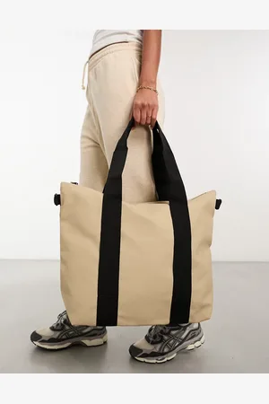 Rains – 14160 – Wasserdichte, kleine Unisex-Tragetasche in Sand
