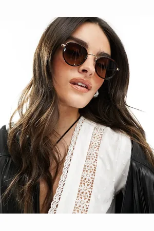 Aire – Cygnus – Runde Sonnenbrille in /Gold