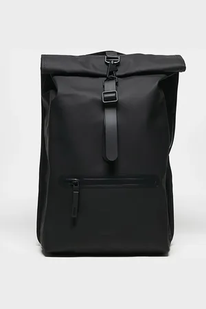 Rains – 13320 – Wasserfester Unisex-Rucksack mit Rolltop in