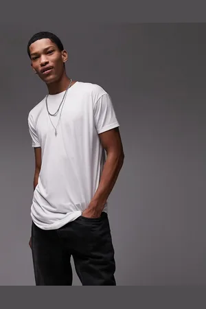 Topman – Lang geschnittenes T-Shirt in