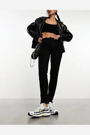 Weekday – Spare – Skinny-Jeans in mit mittelhohem Bund