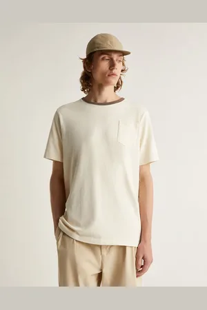 SCALPERS – Retro-T-Shirt in mit farblich abgesetztem Ausschnitt