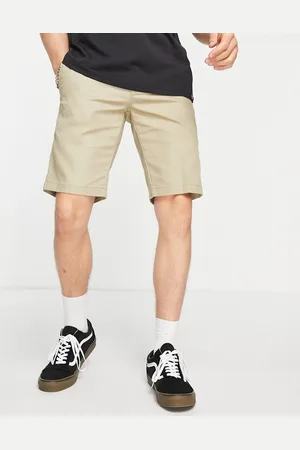 Dickies – Schmal geschnittene Shorts in Beige