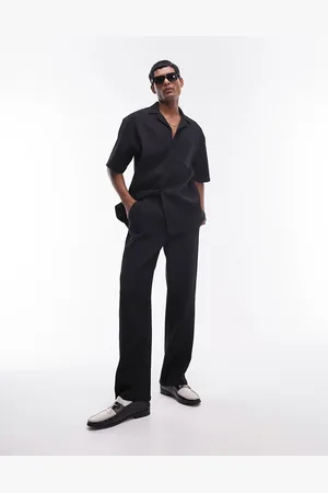 Topman – Plissierte Hose in mit weitem Bein, Kombiteil
