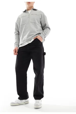 JACK & JONES – Eddie – Locker geschnittene Carpenter-Jeans in verwaschenem