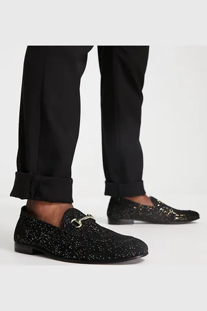 WALK LONDON – Jean – Loafer in glitzerndem mit Trensenverzierung