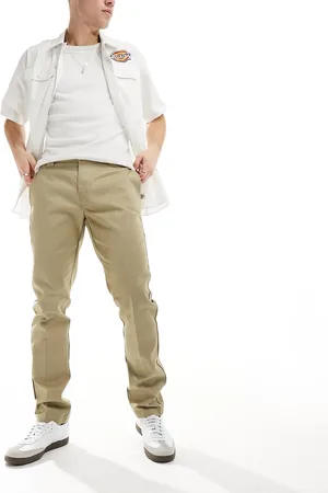 Dickies – 872 – Worker-Chinohose in Khaki mit schmalem Schnitt
