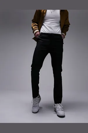 Topman – Elegante, eng geschnittene Hose in mit elastischem Bund