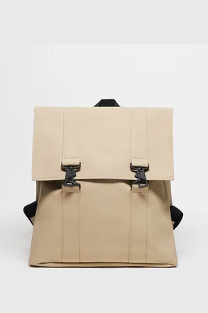 Rains – MSN – Wasserfester Unisex-Rucksack in Sand