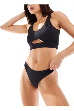 VERO MODA – Mix and Match – Brasilianische Bikinihose in mit hohem V-Bund