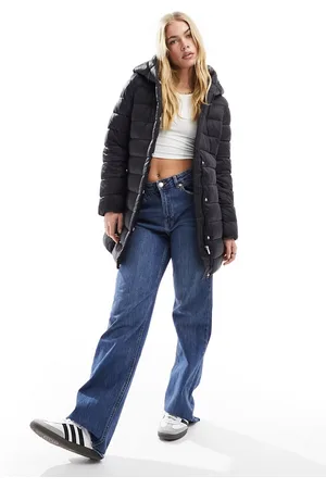 VERO MODA – Wattierte Longline-Jacke in