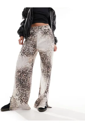 ASOS – Oversize-Jogginghose mit Leopardenmuster