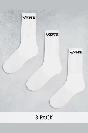 Vans Classic – Weiße Socken im 3er-Pack