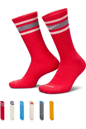 Nike Nike – Everyday Plus Cushioned – 6er-Pack Crew-Socken in verschiedenen Farben