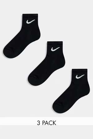 Nike – Everyday Cushioned – 3er-Pack Knöchelsocken in