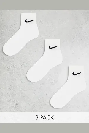 Nike – Everyday Cushioned – 3er-Pack Knöchelsocken in