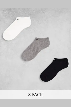Nike – Everyday – 3er-Pack leichte Füßlinge in verschiedenen Farben