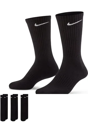 Nike – Everyday Cushioned – 3er-Pack Crew-Socken in