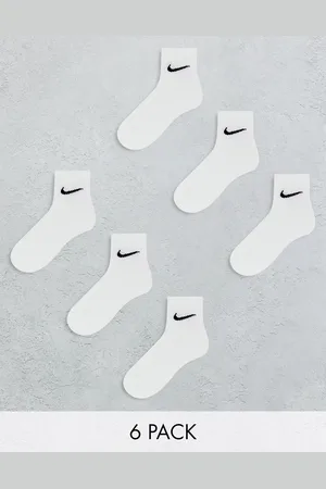 Nike – Everyday Cushioned – 6er-Pack Knöchelsocken in