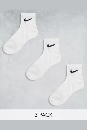 Nike – Everyday – 3er-Pack leichte Knöchelsocken in