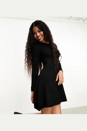 ONLY – Kurzes Skater-Strickkleid in