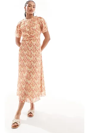 SCALPERS – Kleid in mit Raffung an der Vorderseite