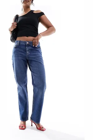 New Look – Baggy Jeans in geradem Bein
