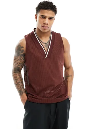 ASOS – Legeres gehäkeltes Tanktop in mit V-Ausschnitt