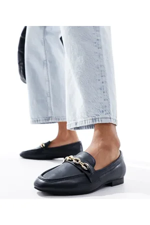 ASOS – Macaroon – Loafer in mit Kettendetail