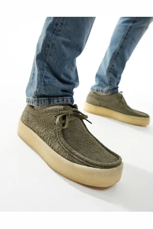 Clarks – Wallabee – Cupsole-Schuhe aus Wildleder in