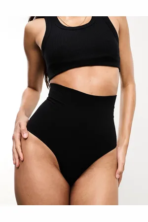 VERO MODA – Nahtloser Tanga in mit hohem Bund